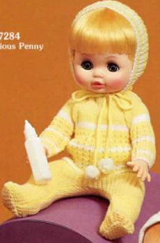 Vogue Dolls - Precious Penny - Drink 'n Wet - Knitted Suit - кукла